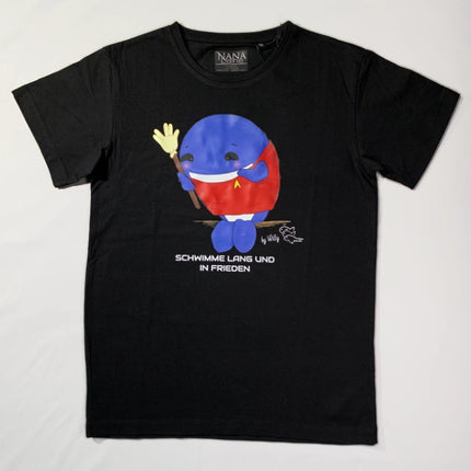 Willy - Kids T-Shirt: Schwimme lang und in Frieden - Tiger Cotton Edition