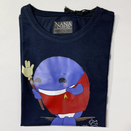 Willy - Kids T-Shirt: Schwimme lang und in Frieden - Tiger Cotton Edition