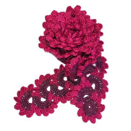 Velvet Dahlia Schal